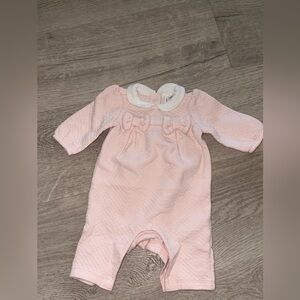 Janie and Jack Pink Bow Bodysuit
